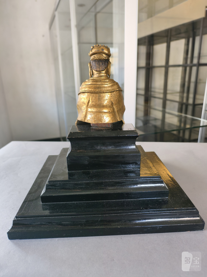 A BRONZE FIGURE OF A DIGNITARY - 图10